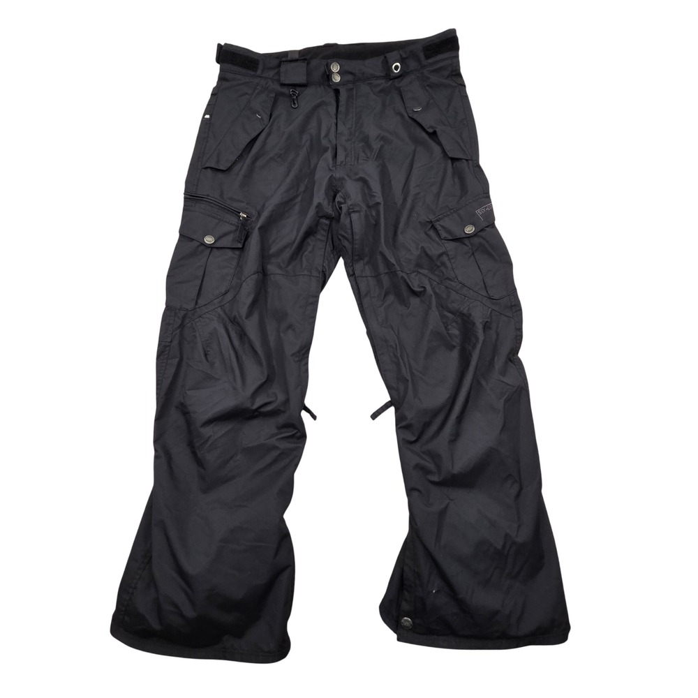 686 Smarty Original Cargo Insulated Pants Black Mens Large Snowboard Ski